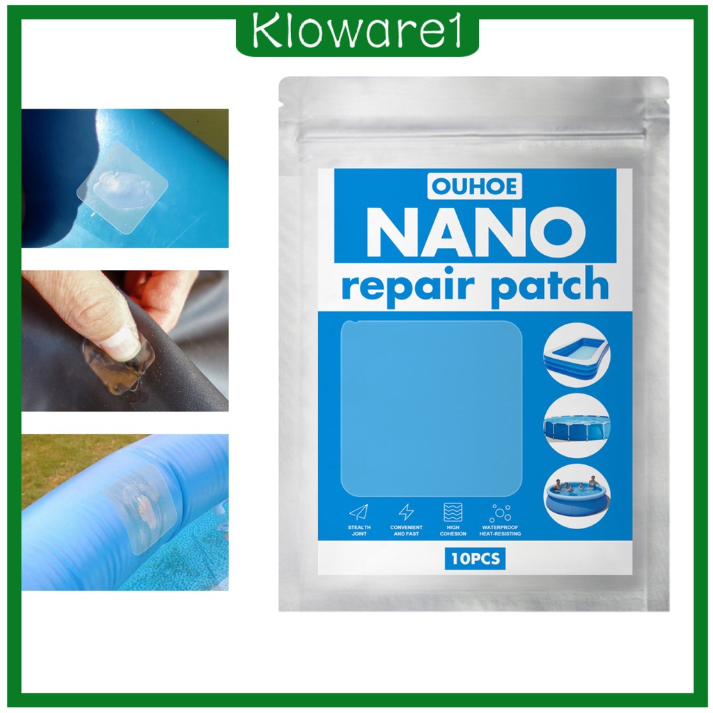 [KLOWARE1]Tent Repair Tape, Clear Inflatable Swimming Pool Repair