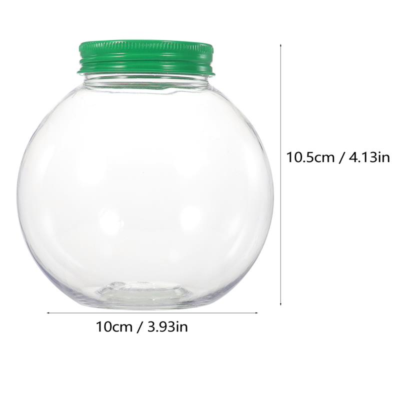 5pcs Christmas Candy Jar Cookie Snack Box Jewlery Holder Ball Shaped ...