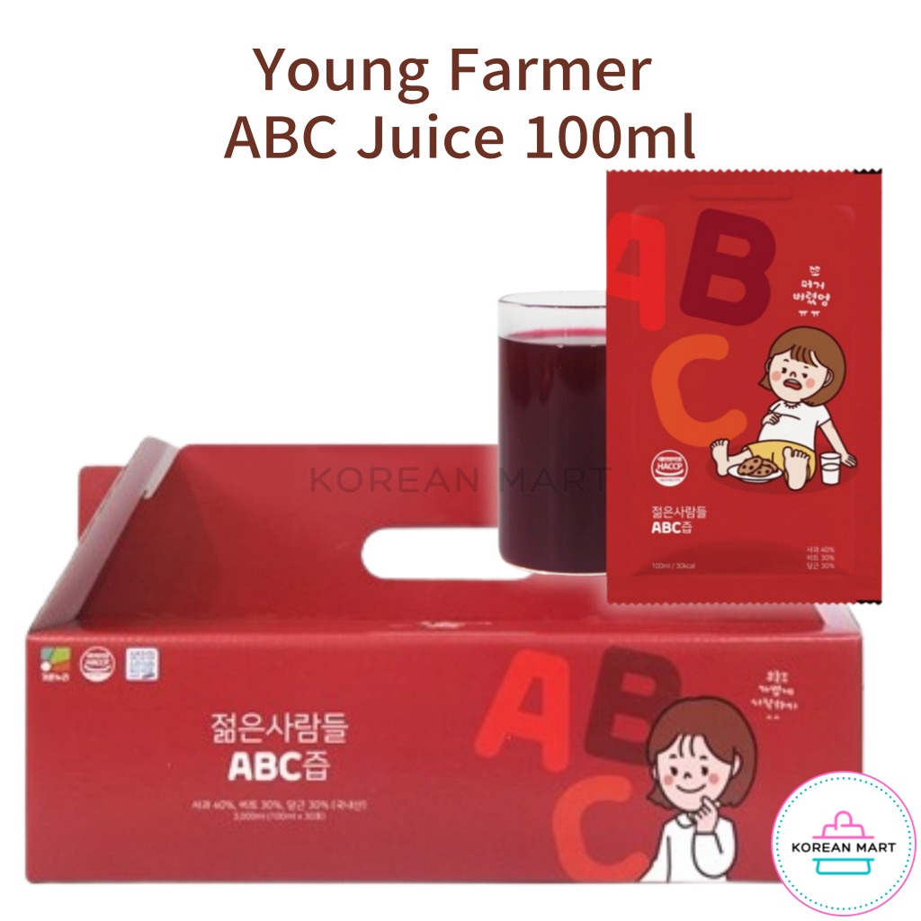 Young Farmer ABC Juice 100ml 30pack 3kg / Korea Healthy Juice / Cleanse