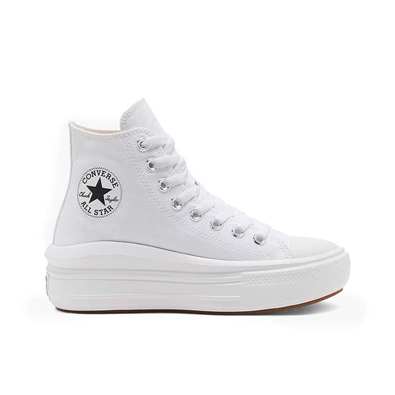 Converse Chuck Taylor All Star Move Platform Women's Sneakers - White ...