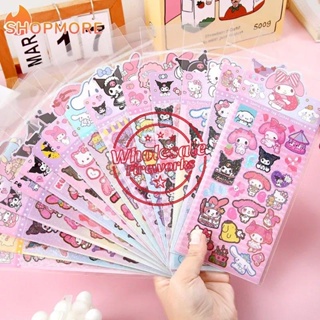 60pcs Hello Kitty Sticker Sanrio Anime Toy Girl Kawaii Stickers