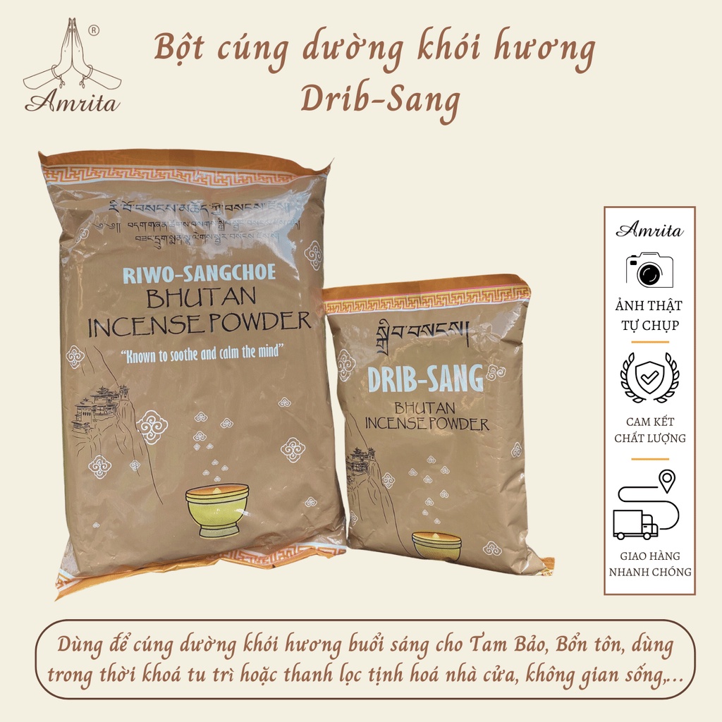 Riwo SANGCHOD Incense Smoke Offering Powder Bhutanese Incense Powder