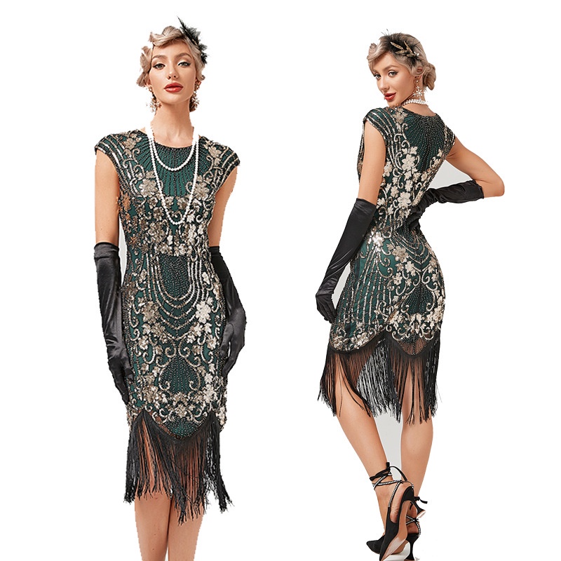 Flapper Dress Gatsby Dresses for Women 43 Shopee Philippines