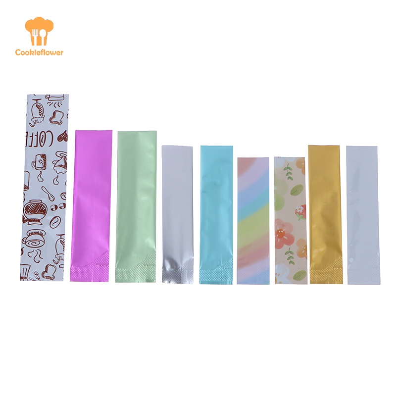 CKFR 50Pcs Heat Seal Powdered Coffee Milk Storage Bags Open Top ...