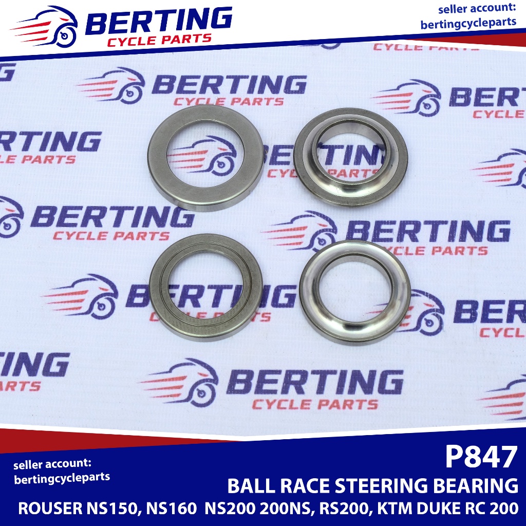 【hot sale】 BALL RACE STEERING BEARING Rouser NS150 NS160 NS200 200NS ...