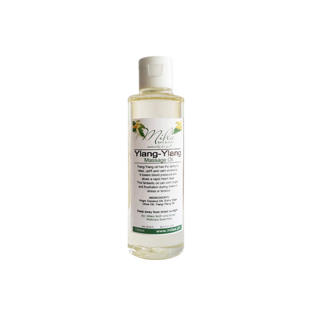 Milea All Organics Ylang Ylang Sensual Massage Oil Shopee Philippines