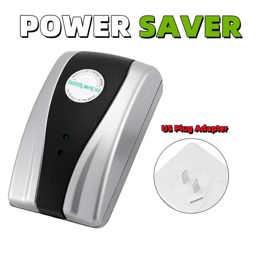 Electricity Energy Saver, Household Power Saver, Electricity Saving Box  Household Office Market Device Electric Smart Balance Current Source  Stabilizes Voltage 90V-250V[US Plug] 