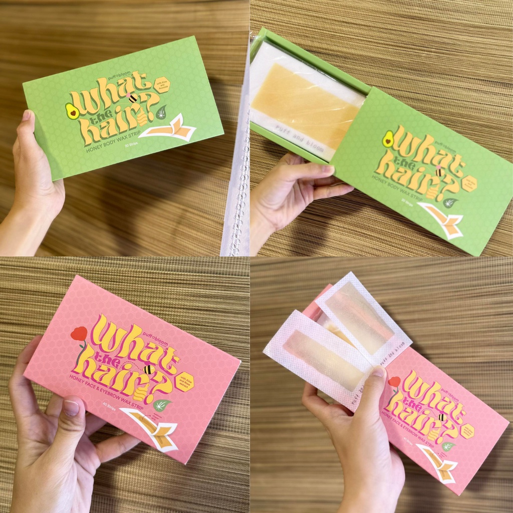 【hot sale】 Puff and Bloom What The Hair Honey Face and Eyebrow Wax