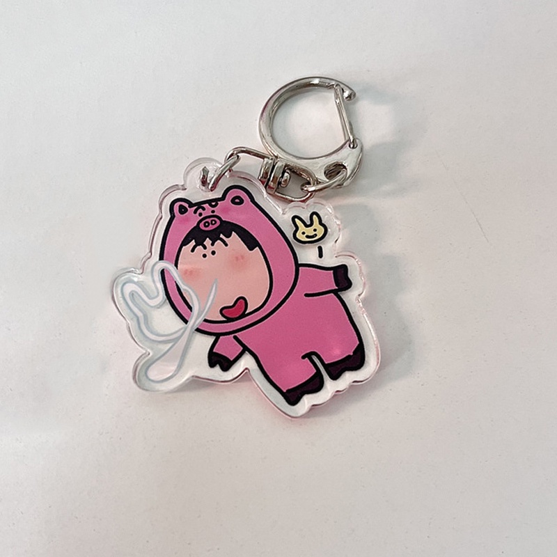 kuromi keychain / Sanrio Keychain Cartoon Hello Kitty Doll Keychain My