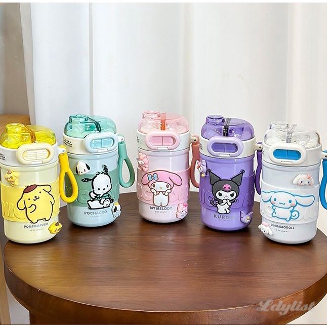 430ml Sanrio Thermos Cup Cinnamoroll My Melody Kuromi Vacuum Cup Large ...