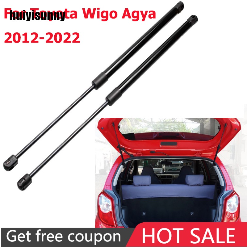 HYS Gas Struts For Toyota Wigo Agya 2012-2022 Daihatsu Ayla B100 Rear ...
