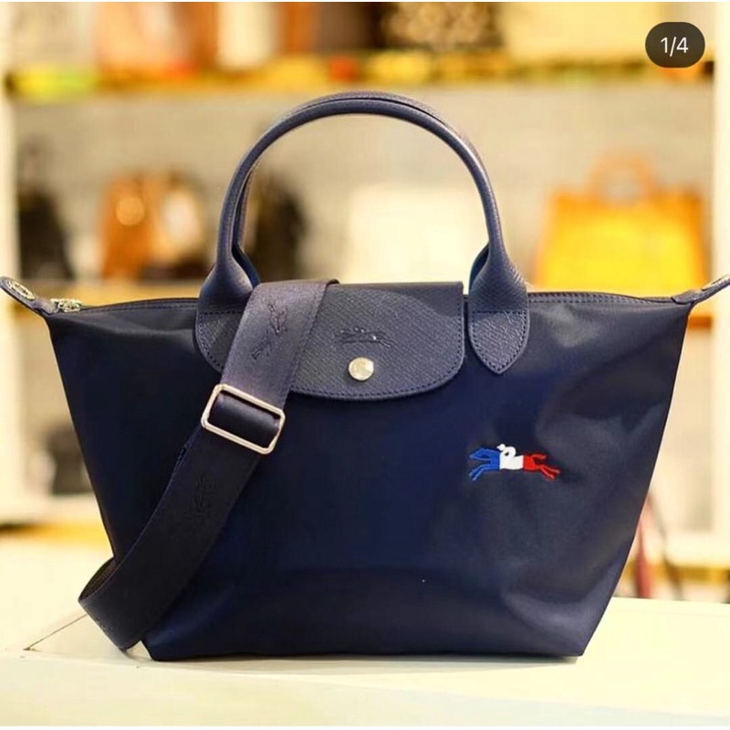 Embroidered on sale longchamp bag