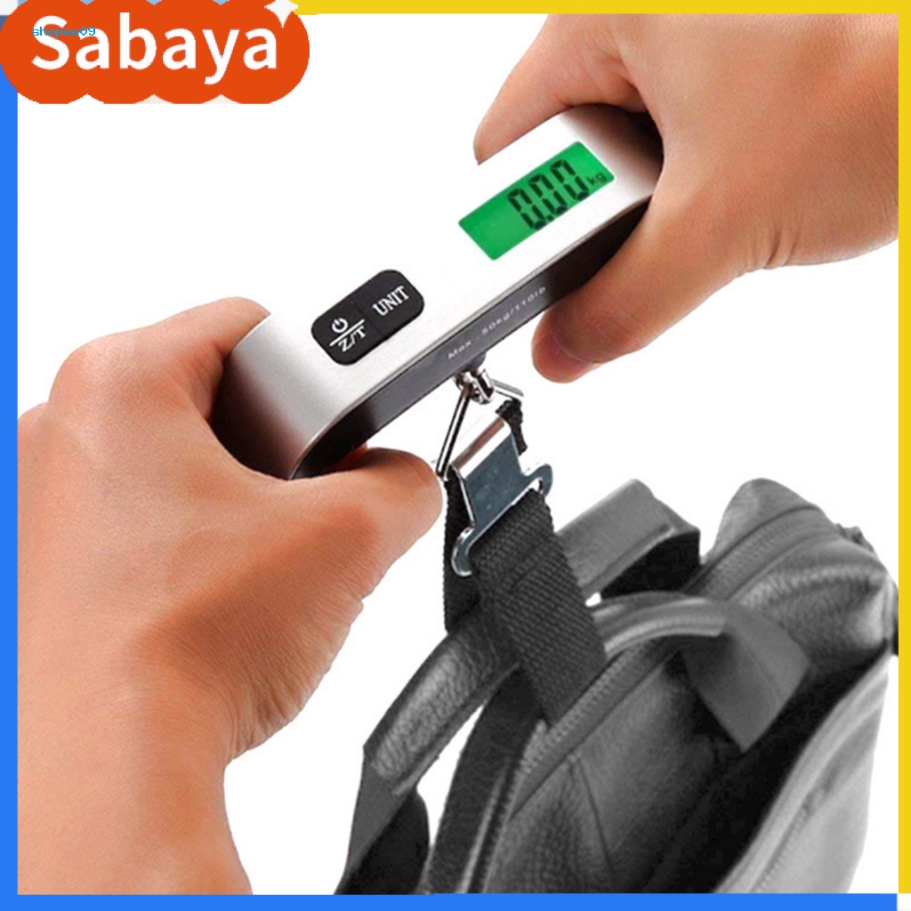Alkota Travel Weight Scale Hanging Baggage Scale Portable Digital Luggage Scale with Backlit Lcd
