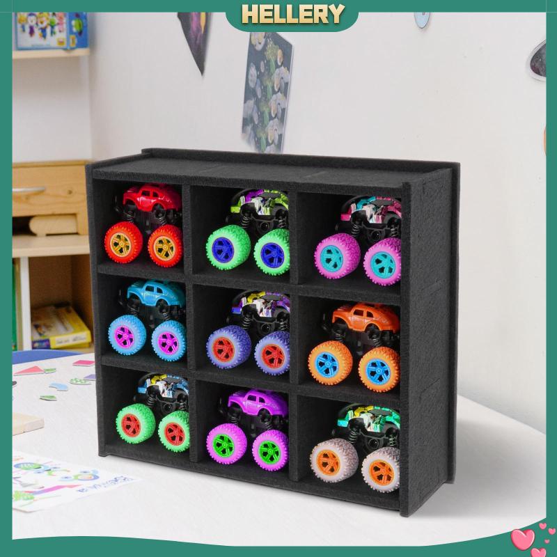 [HelleryPH] 164 Scale Toy Trucks Door Wall Mounted Storage Case