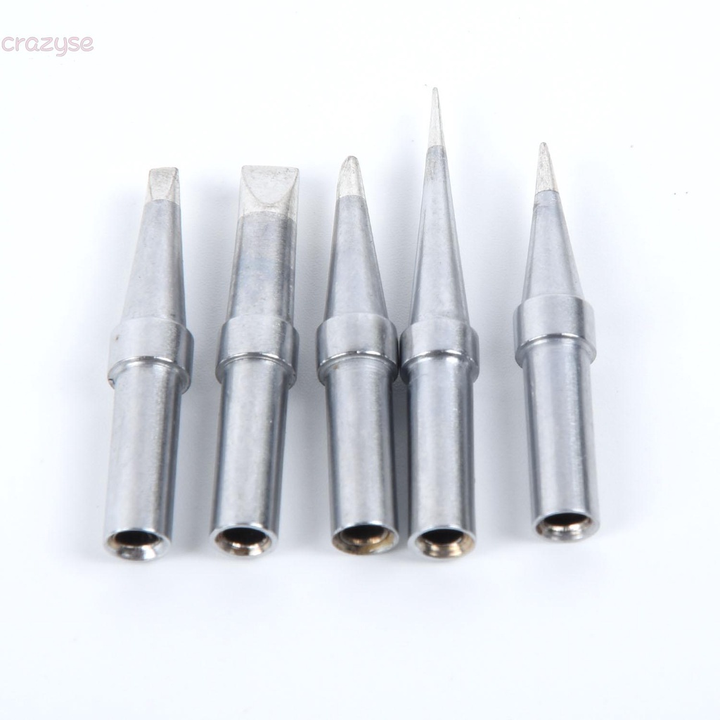 5pcs ETA ETB ETD ETS ETT Iron Tips For Weller WESD51 WESD50 WCC100 DIY