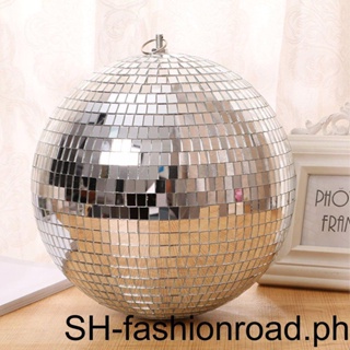 8 Inch Mirror Disco Ball Great for Stage Lighting Effect or as a Room  decor. (Gold) 