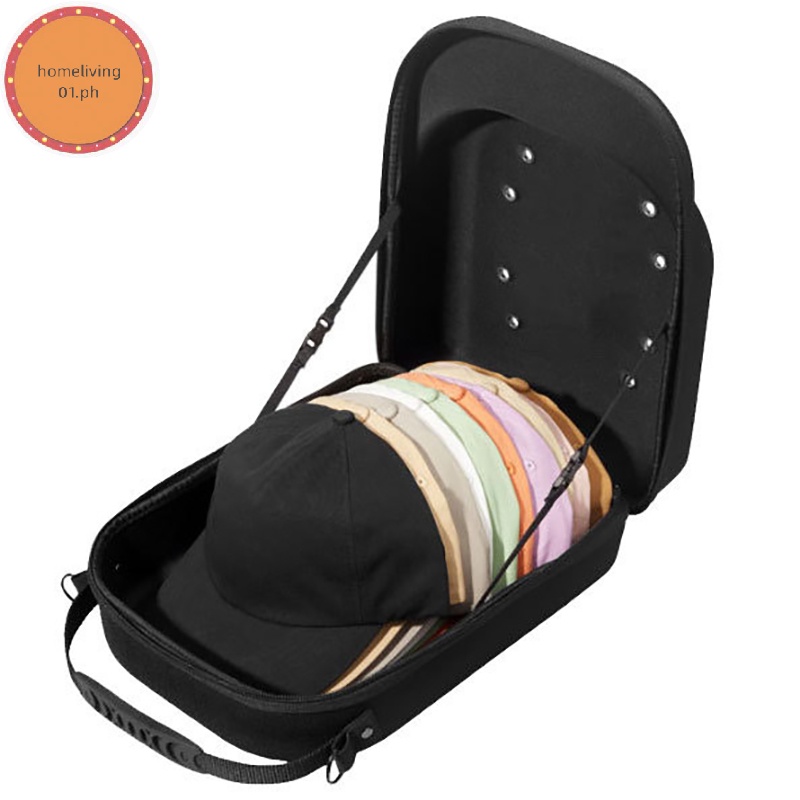 homeliving01 Baseball Hat Travel Bag Baseball Cap Travel Case Storage
