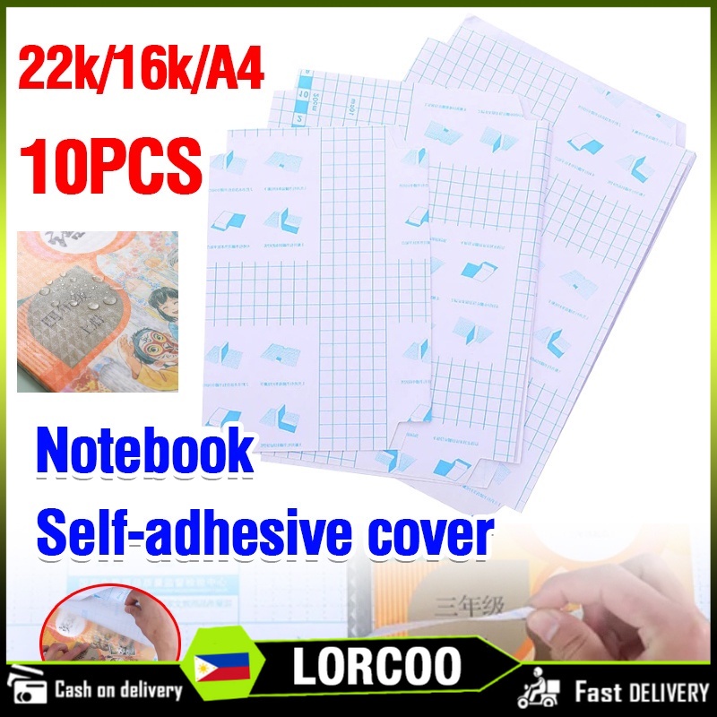 Self Adhesive Book Cover Transparent Book Cover Thick Textbook Protective Cover Student Book