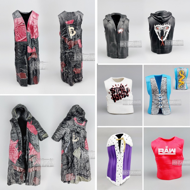 Wwe Wrestler figure Props 15-19CM Joint Movable Doll Accessories ...