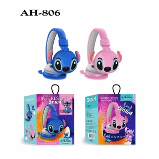 Stitch Bluetooth Headphones, Disney Cartoon Stitch, Wireless Headphones