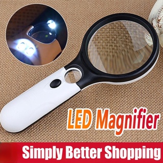 30X 21mm Glass Magnifying Magnifier Jeweler Eye Jewelry Loupe Loop, Adult Unisex, Size: Small, Silver