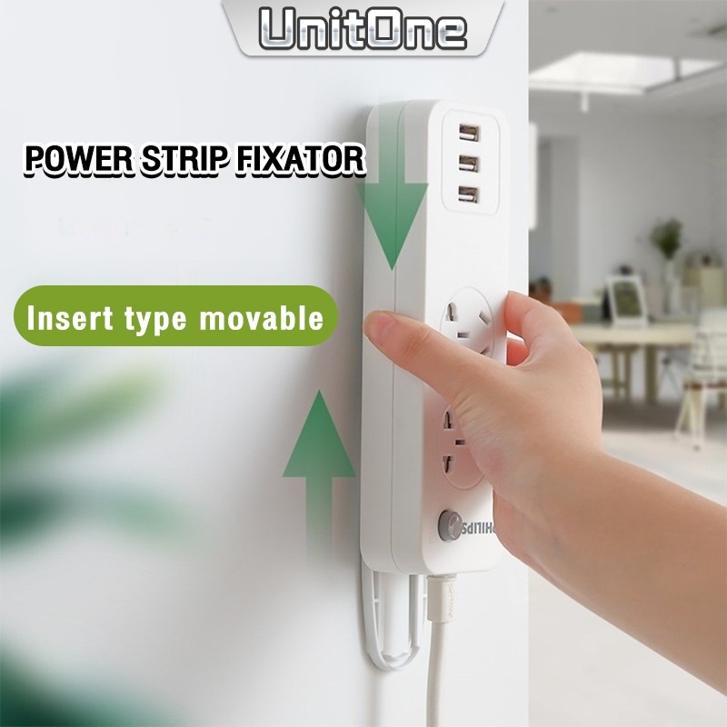 UOne Self-adhesive seamless power strip socket fixing bracket/wall ...