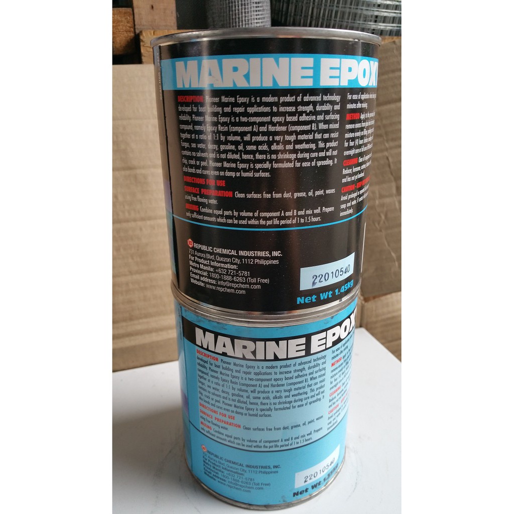 ♞Pioneer Marine Epoxy A&B (LITER/set) | Shopee Philippines