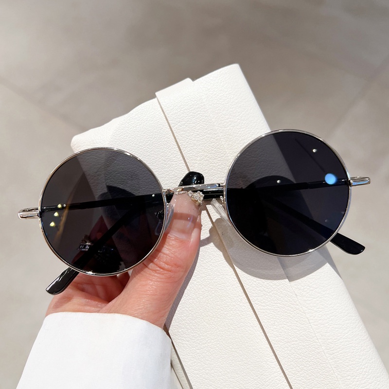 Sunglasses, adult small frame sunglasses, fashionable circular