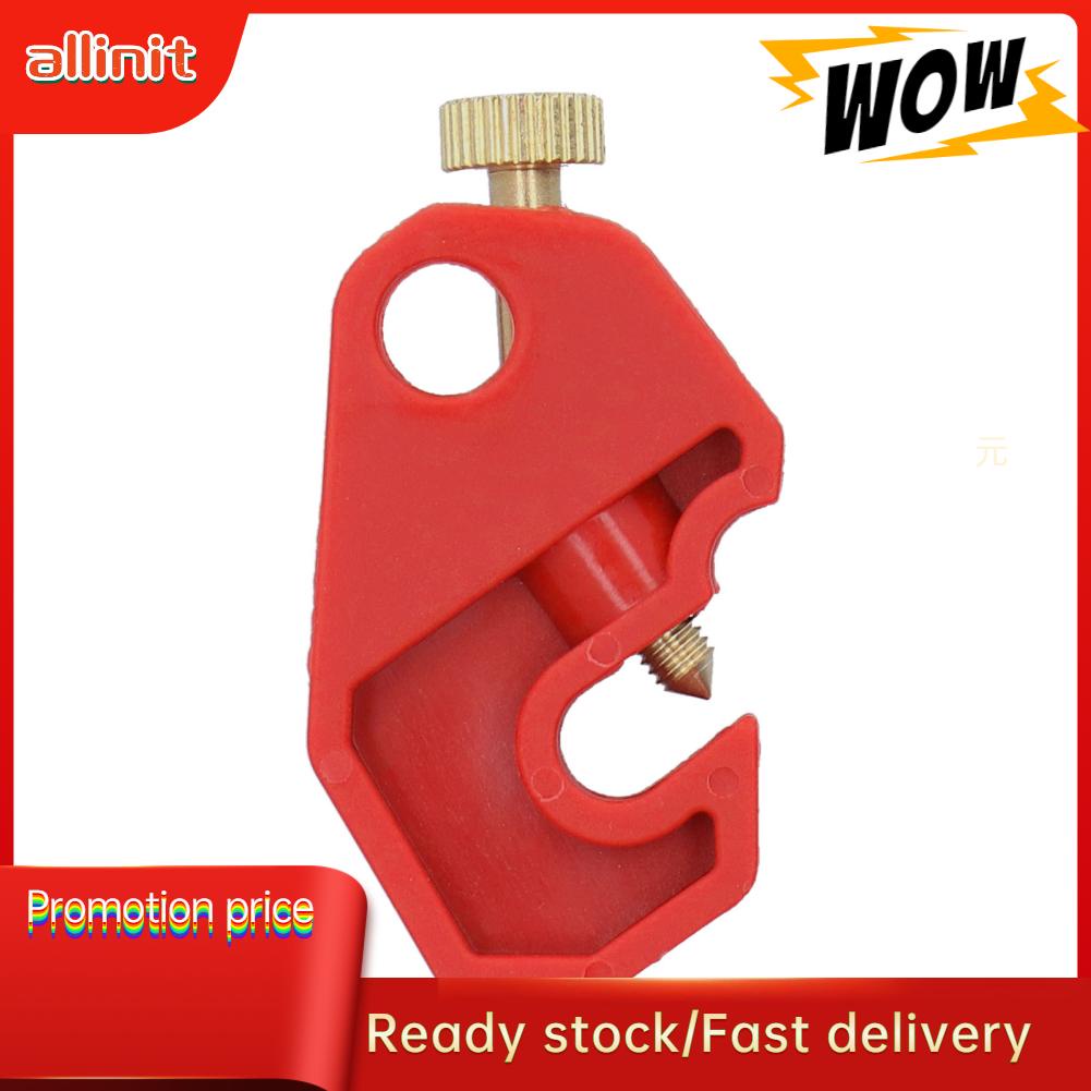 Allinit Nylon Lockout Tagout Circuit Breaker Clamp-On Power Supply ...