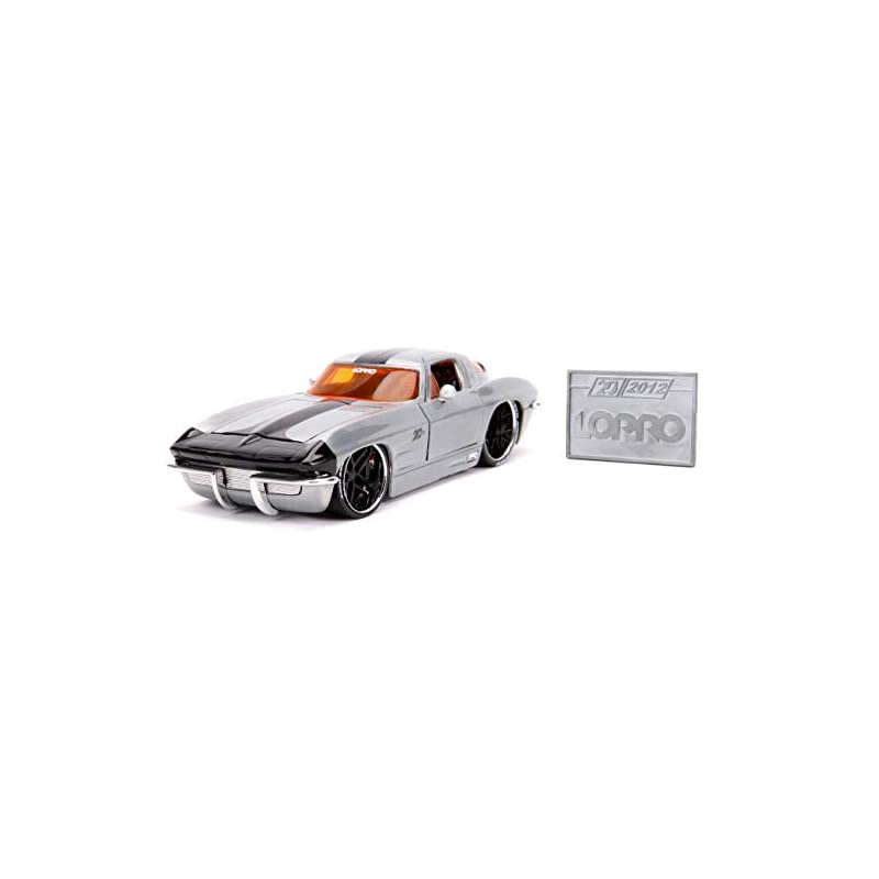 Jada Toys Minicar 124th Size 20th Anniversary 1963 Chevy Corvette 20th Anniversary Series 