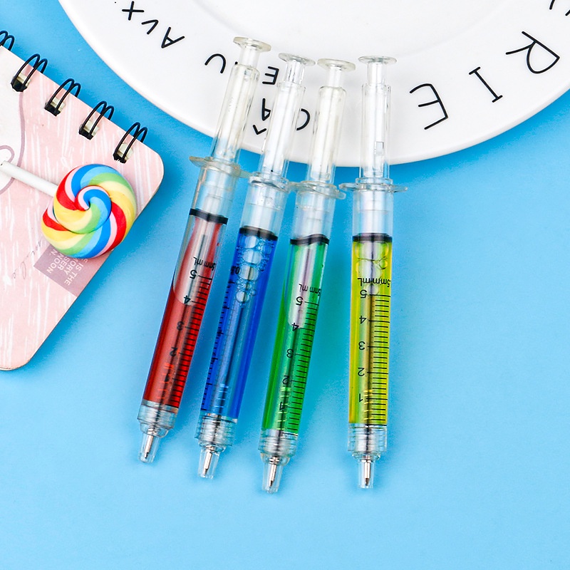Ball pen syringe injection format cheap cute stuff Styling pen Cute ...