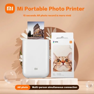 Global Version Xiaomi Mi Portable Photo Printer AR Photo ZINK