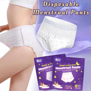 10 Pcs Women's Underwear Liner Menstrual Panties Gaskets Feminine