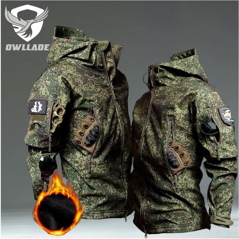 Ready Stocks ] Men's Waterproof Tactical Windbreaker Jacket