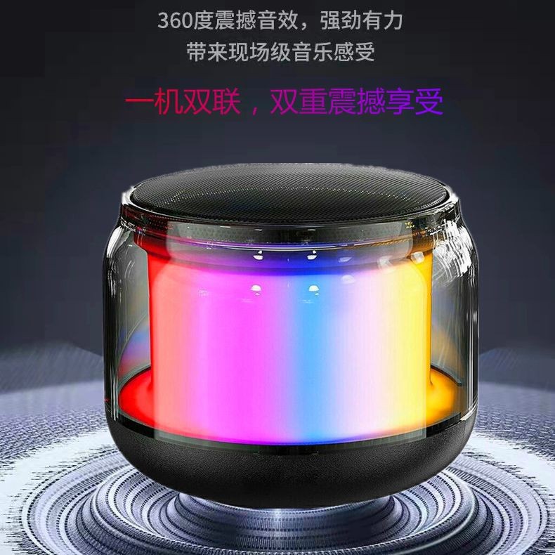Science Fiction Transparent Cool Bluetooth Small Stereo Mobile Computer ...