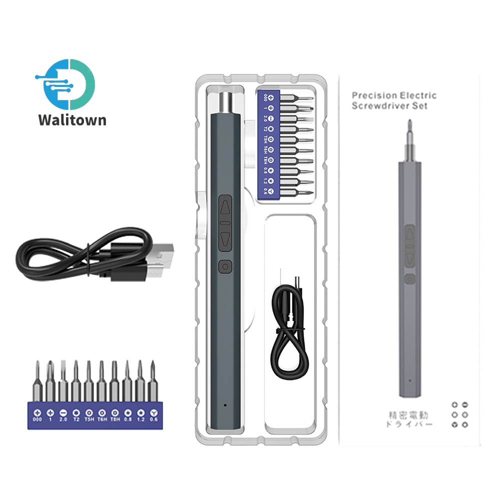 11 in 1 Premium Precision Screwdriver Set with Phillips Head & Flathead ...