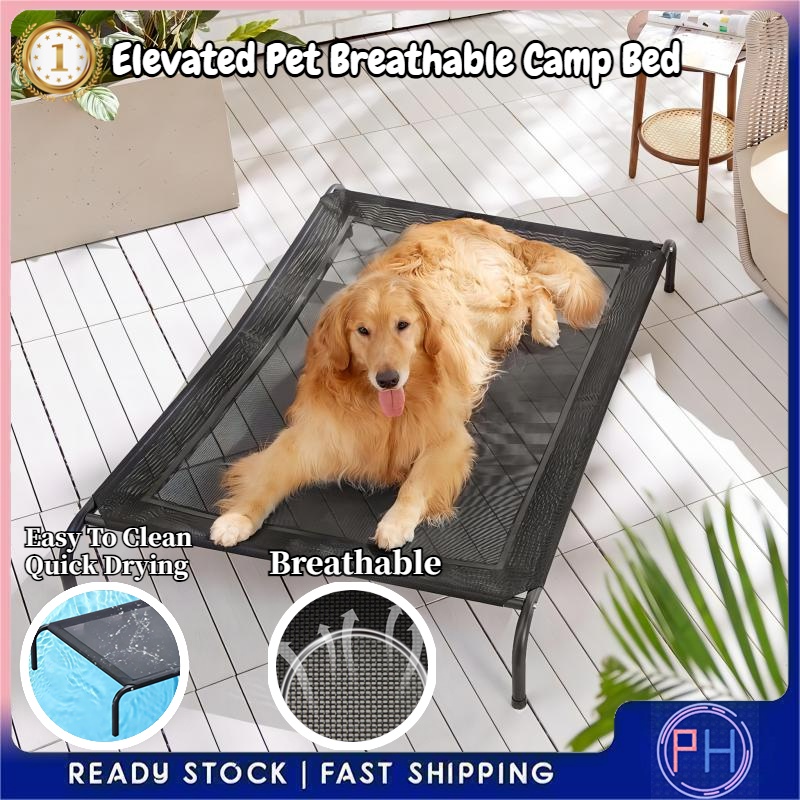 Elevated Pet Bed Dog Sleeping Bed Elevated Dog Bed Dog Elevated Bed Use Durable Frame Shopee