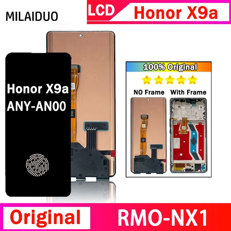 Original AMOLED For Huawei Honor X9a 5G RMO-NX1 LCD Display Touch ...