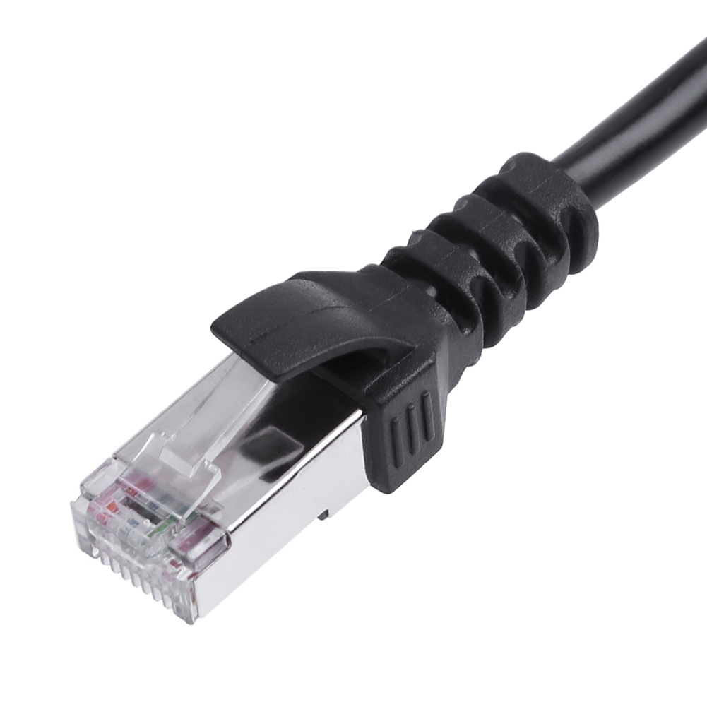 【AC】RJ45 Male to 2 Female Splitter DSL LAN Network Ethernet Adapter ...