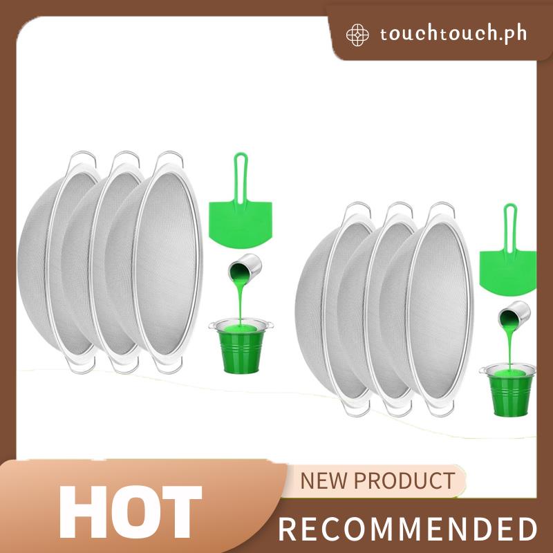 Fine Mesh Paint Strainer 60 Mesh Stainless Steel Paint Strainer Fits 5