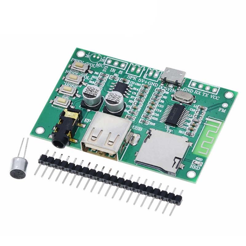 BT201 Dual Mode 5.0 Bluetooth Lossless Audio Amplifier Module TF Card ...