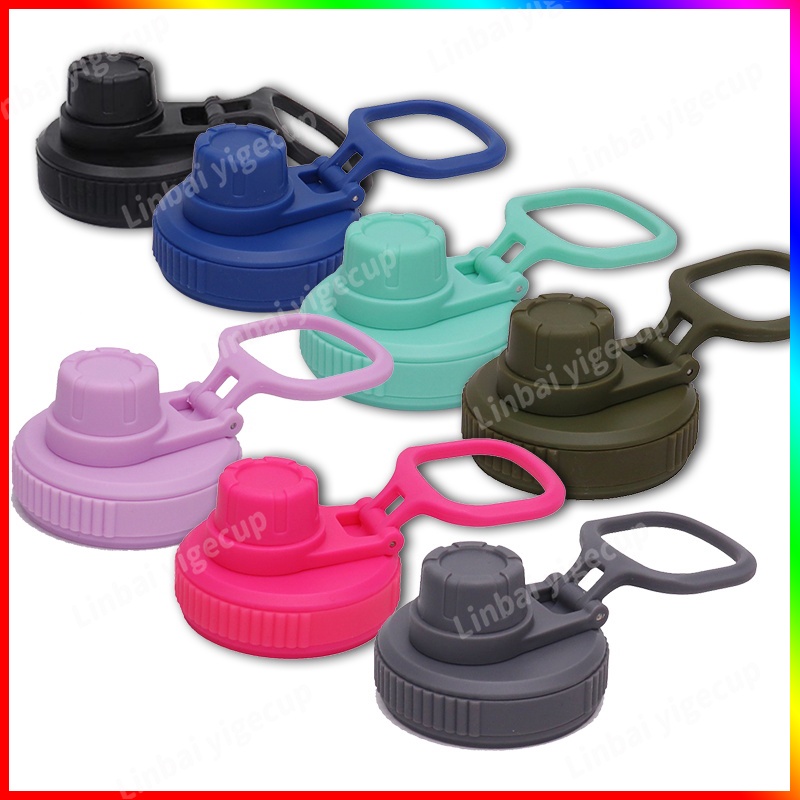 Auto Flip Lid For Wide Mouth Water Bottles - Replacement Chug Cap, BPA-Free & Leak Proof - View #5