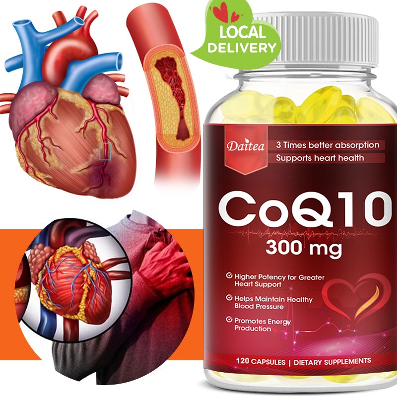 Coenzyme Q10, supports heart health, provides energy to support joint
