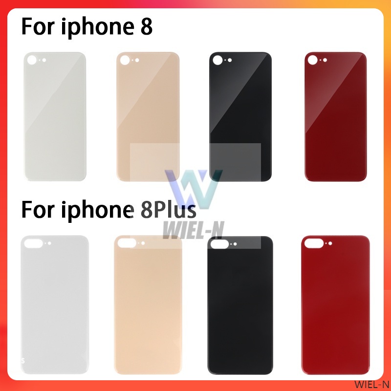 For Iphone 8 8 Plus Mobile Phone Back Glass Repair Cracked Back Case 