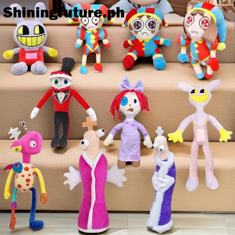 Game The Amazing Digital Circus Clown Plush Toy Cute Cartoon Soft