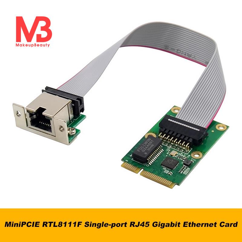 RTL8111F Mini PCIE Gigabit Network Card Single-Port Ethernet LAN Card ...