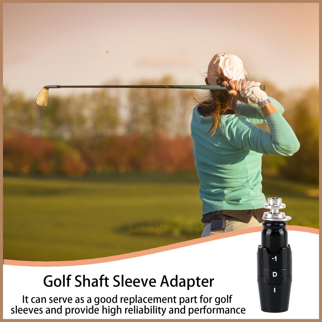 Golf Shaft Adapter Aluminum Alloy Golf Club Adapter Golf Shaft Adaptor