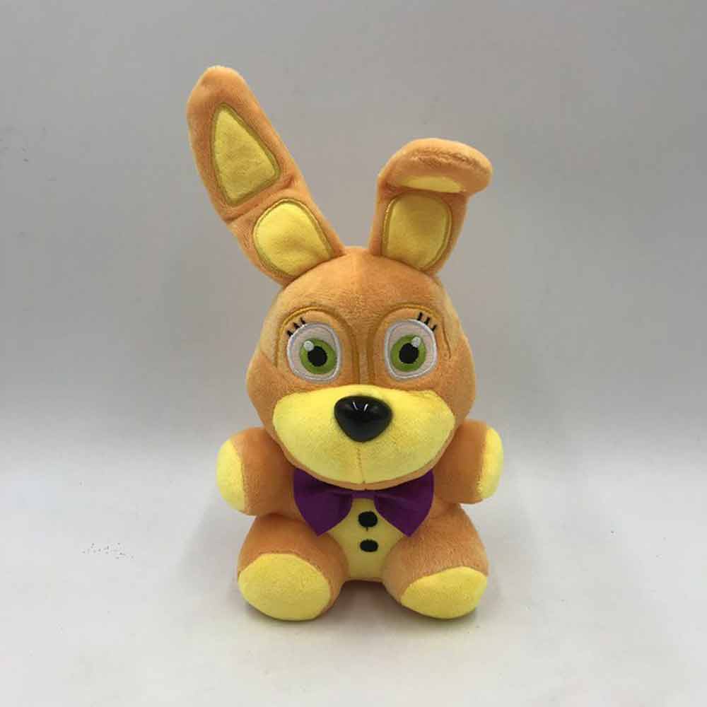 Plush Toy FNAF Plushies Stuffed Animal Yellow Rabit | Shopee Philippines