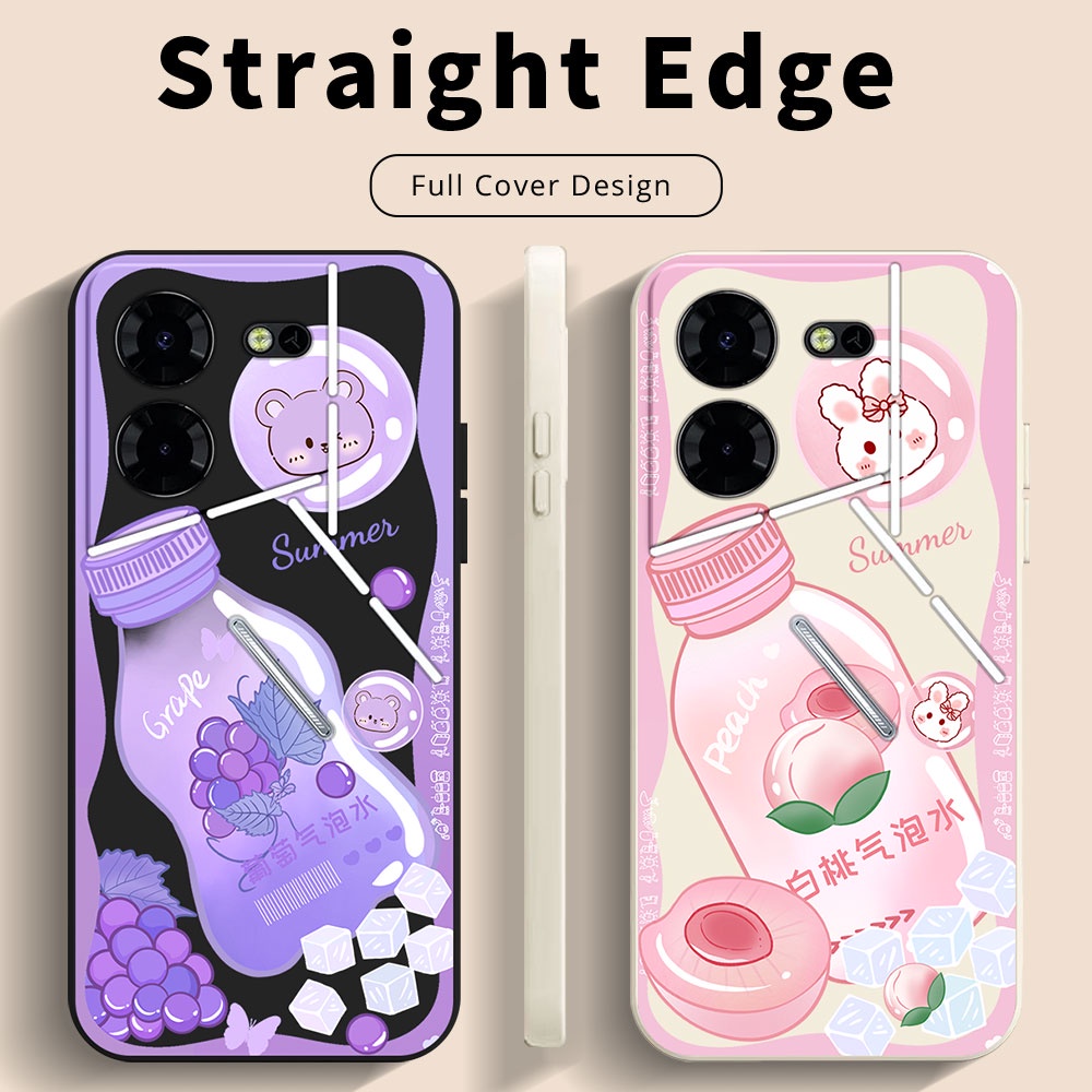 Tecno Pova 5 Pro Case Pova5 Cute Cartoon Couple Style Soft Casing New ...