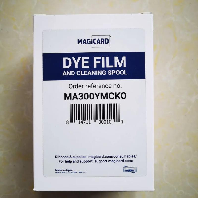 Original MA300YMCKO Resin Dye Film Card Printer Ribbon for Magicard ...